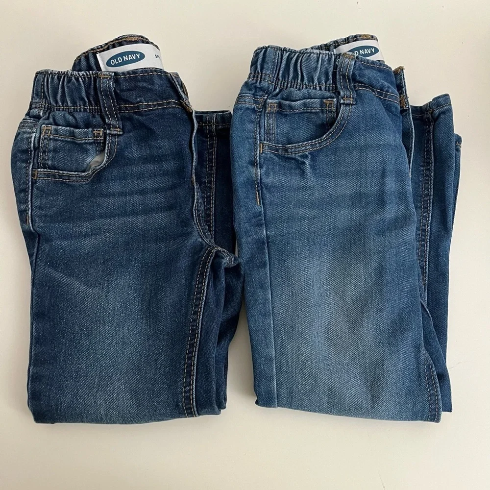 Old Navy Kids Straight Jeans Lot (2 Pairs) | Size 4T